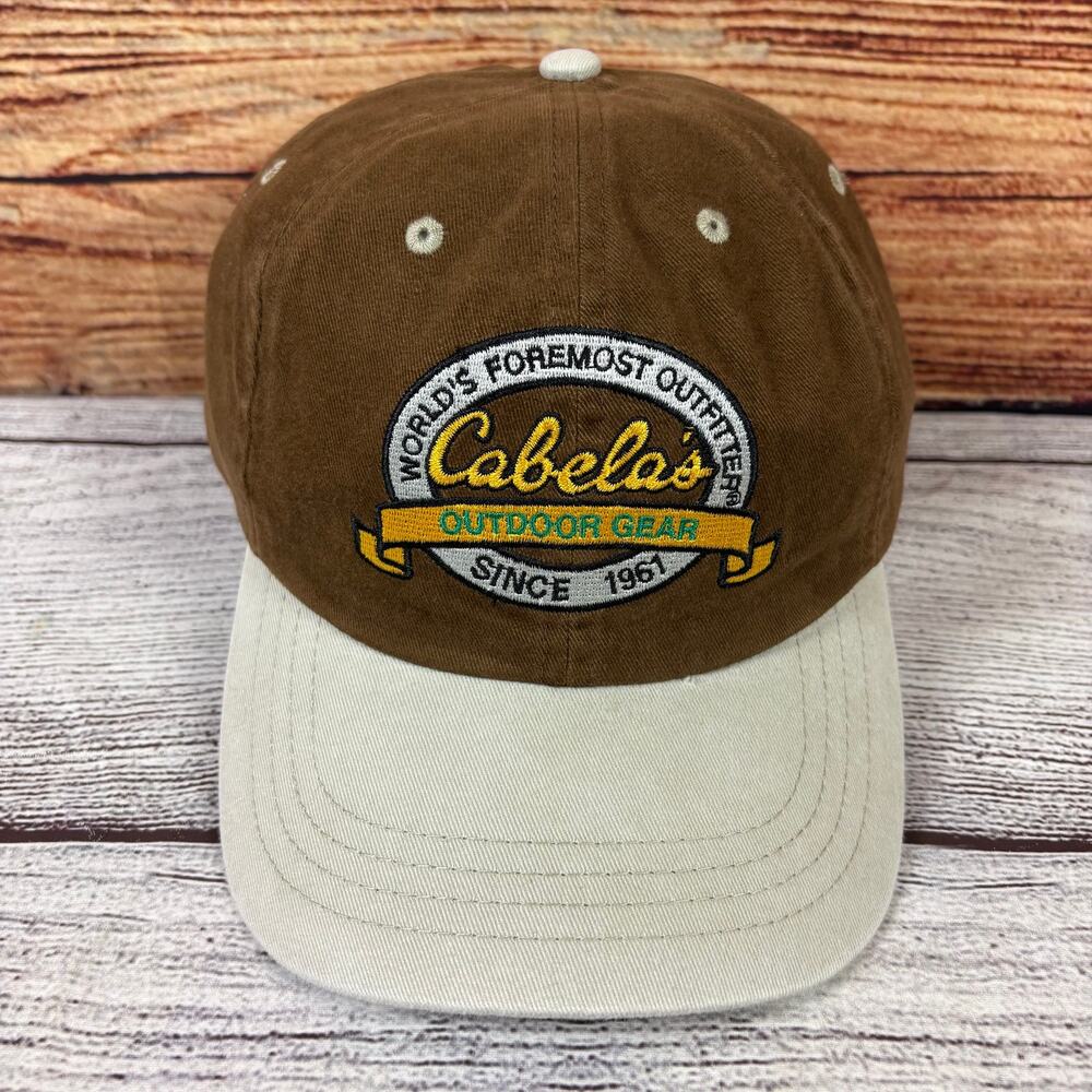 Vintage Y2k Cabela's Outdoor Gear Adjustable Strapback Hat